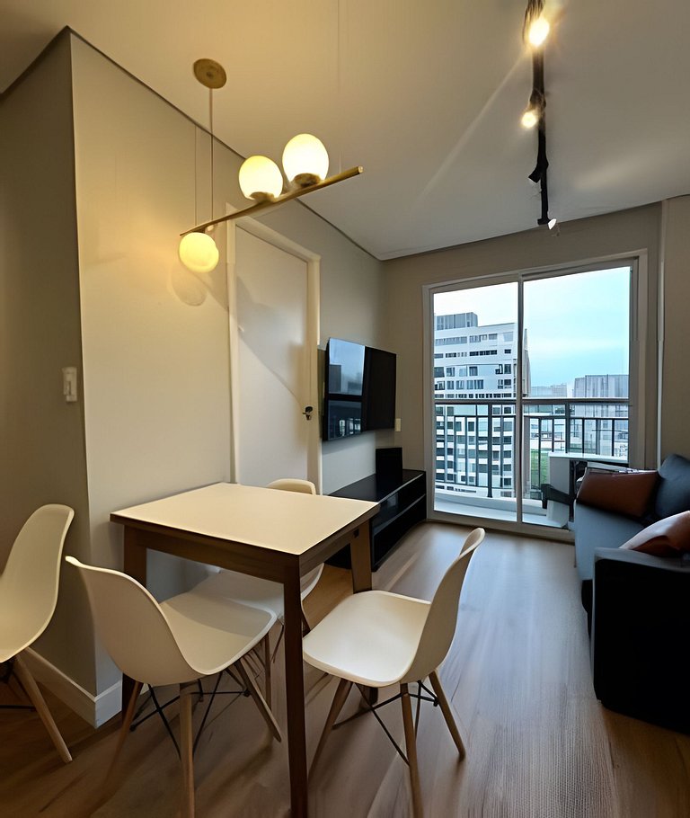 2 quartos com Ar em Moema 10 minutos de Congonhas