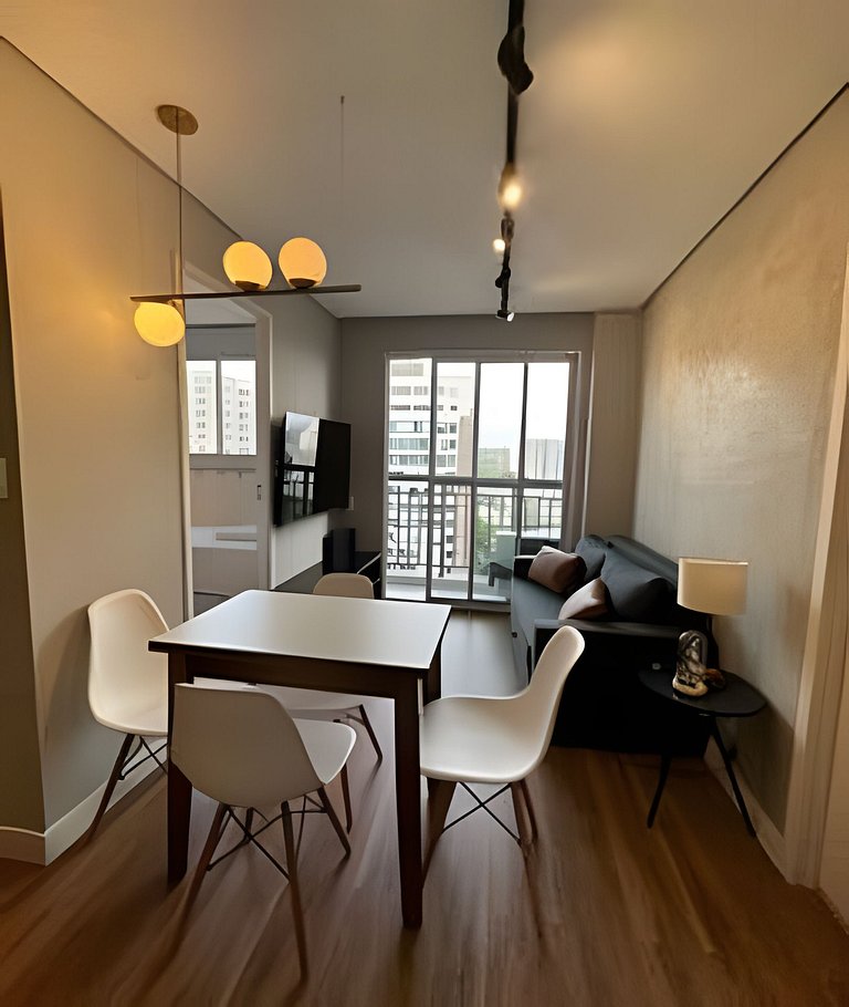 2 quartos com Ar em Moema 10 minutos de Congonhas