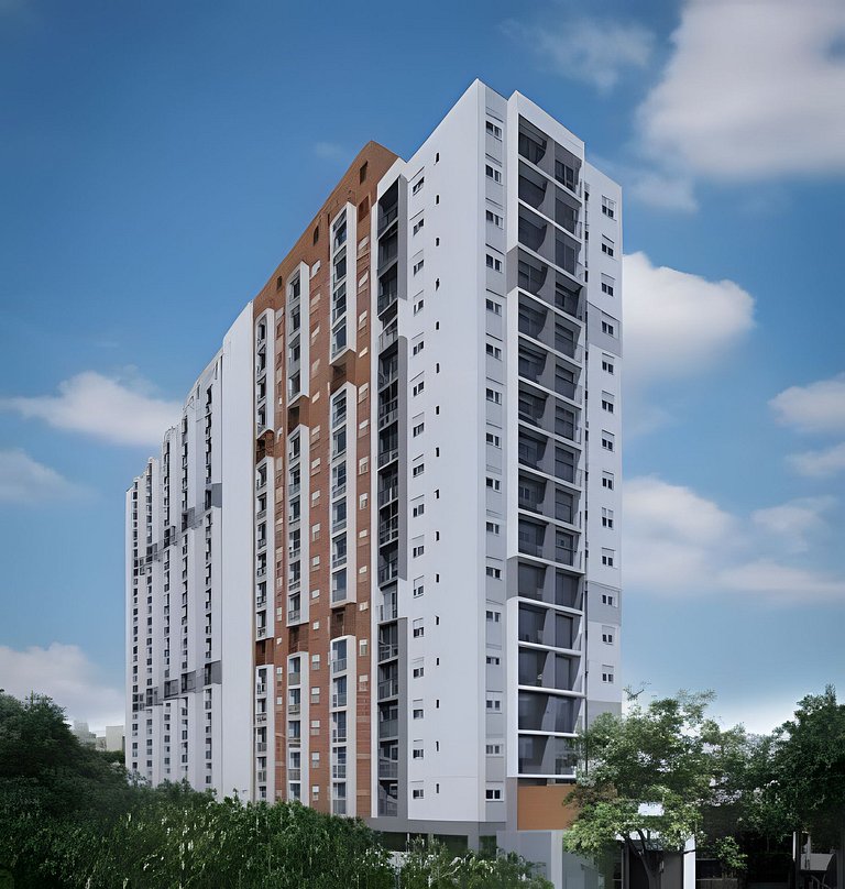 2 quartos com Ar em Moema 10 minutos de Congonhas