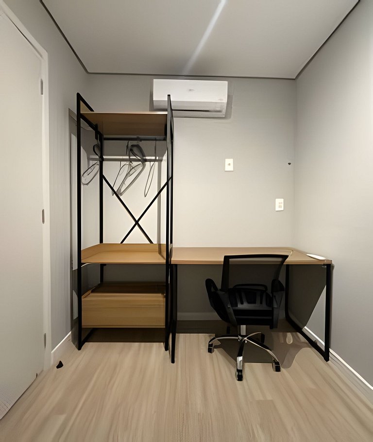 2 quartos com Ar em Moema 10 minutos de Congonhas