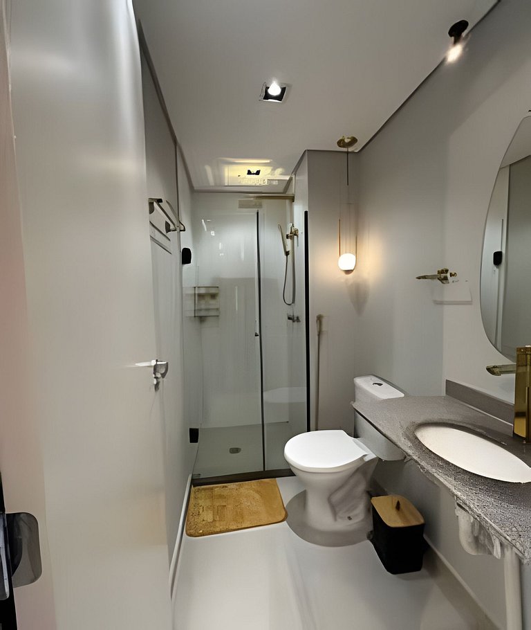 2 quartos com Ar em Moema 10 minutos de Congonhas