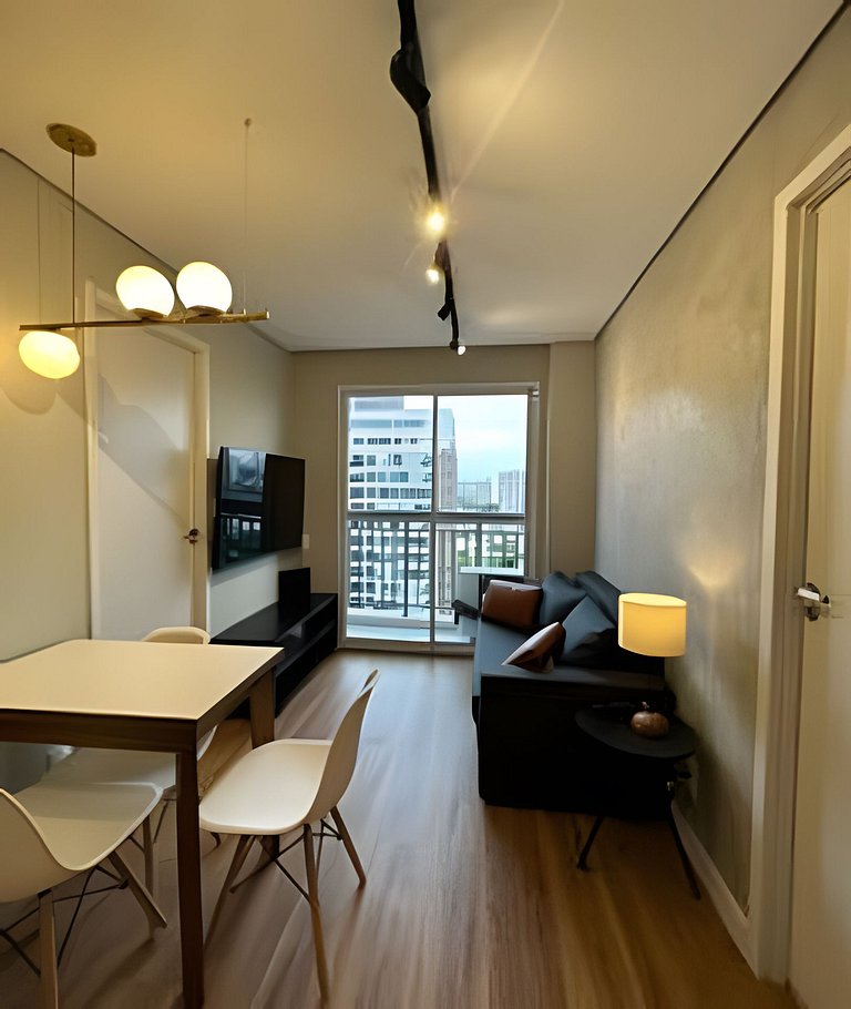 2 quartos com Ar em Moema 10 minutos de Congonhas