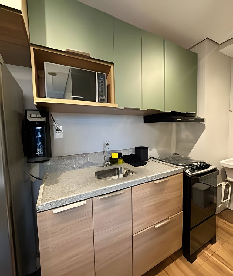 2 quartos com Ar em Moema 10 minutos de Congonhas