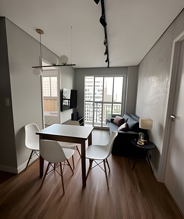 2 quartos com Ar em Moema 10 minutos de Congonhas