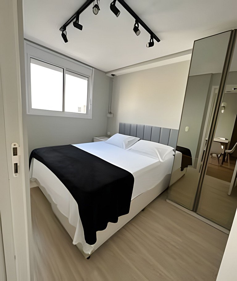 2 quartos com Ar em Moema 10 minutos de Congonhas