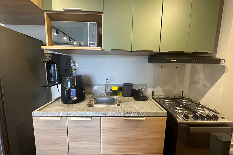 2 quartos com Ar em Moema 10 minutos de Congonhas