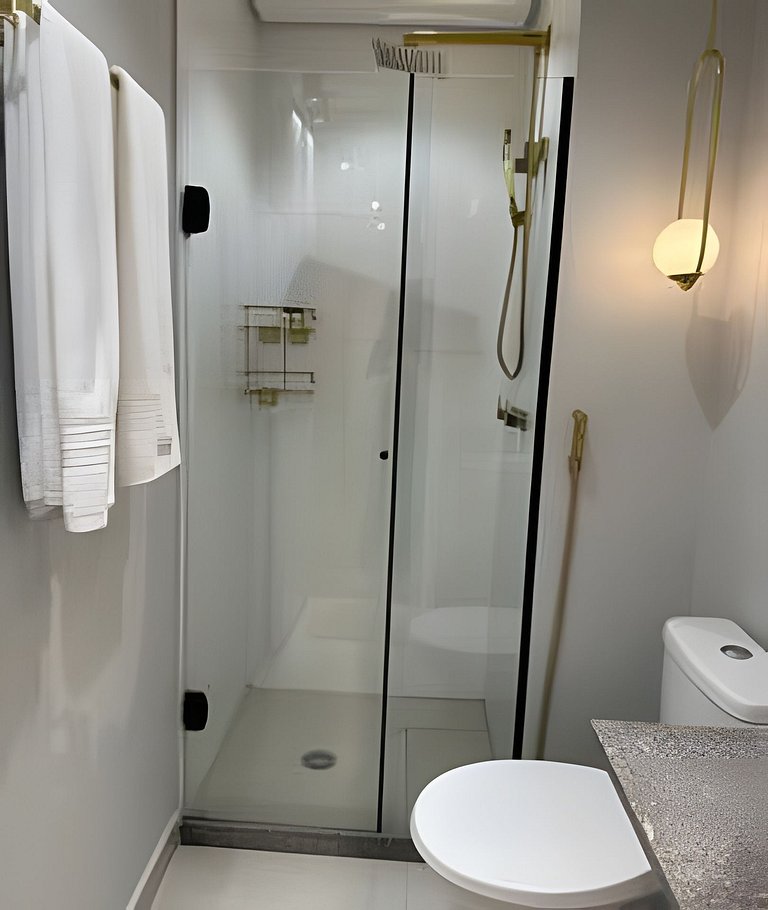 2 quartos com Ar em Moema 10 minutos de Congonhas