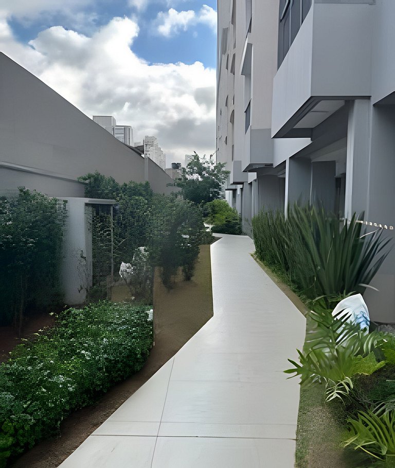 2 quartos com Ar em Moema 10 minutos de Congonhas