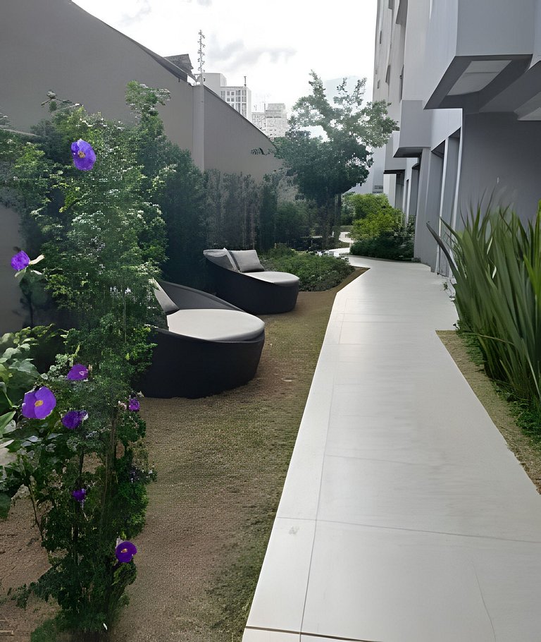 2 quartos com Ar em Moema 10 minutos de Congonhas