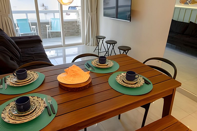 AP Novo a 100m da melhor praia - 2 quartos