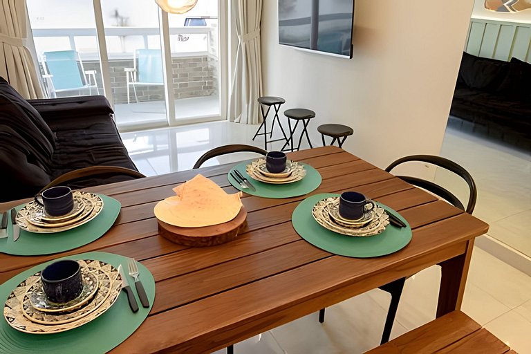 AP Novo a 100m da melhor praia - 2 quartos