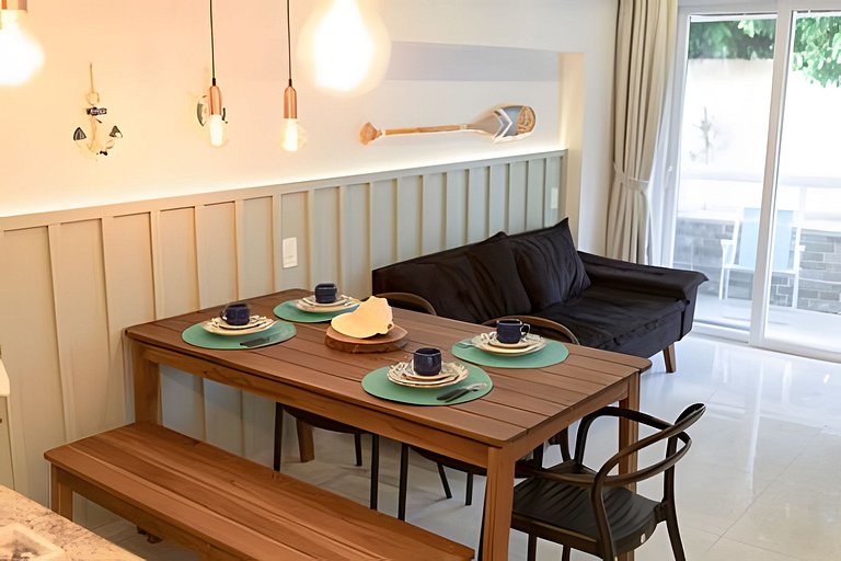 AP Novo a 100m da melhor praia - 2 quartos